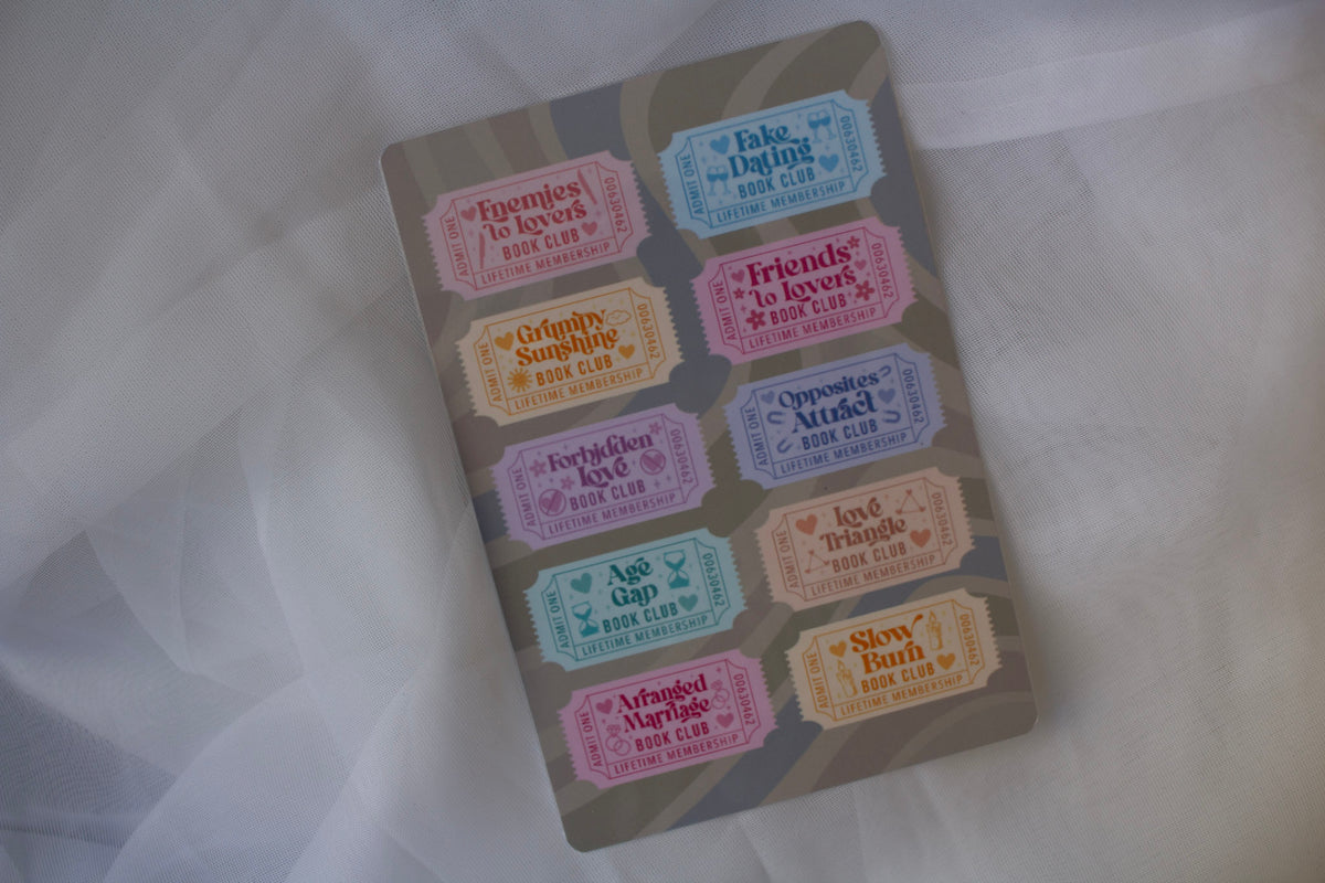 Many Tropes Tickets Kindle Insert