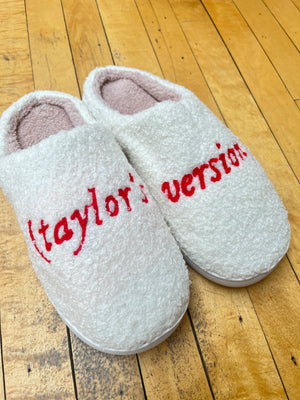 Taylor’s Version Slippers | Tufted Slippers