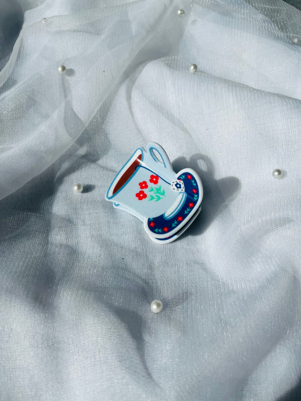 Mini Teacup Hair Clip