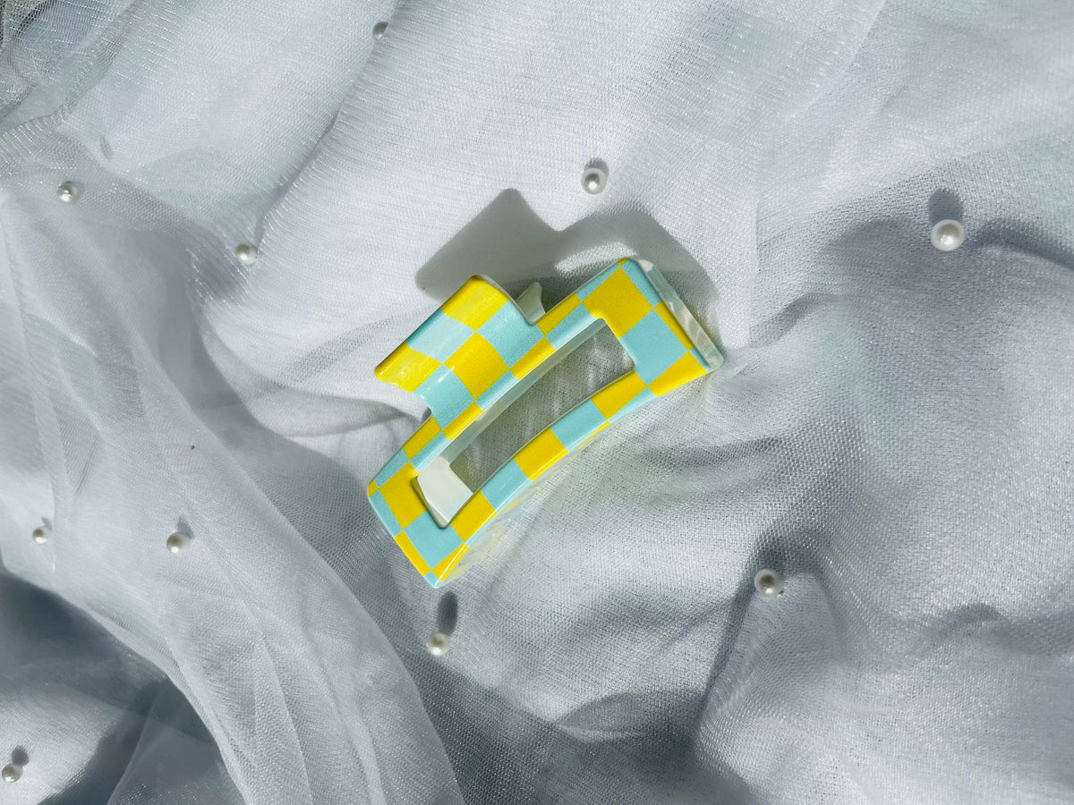 Checkered Claw Clips