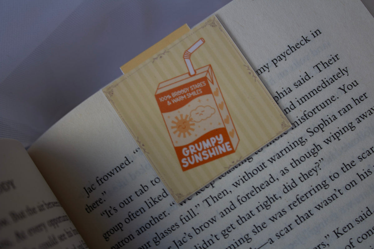 Grumpy Sunshine Magnetic Bookmark