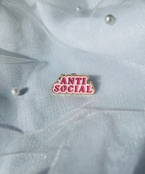 Antisocial | Enamel Pin