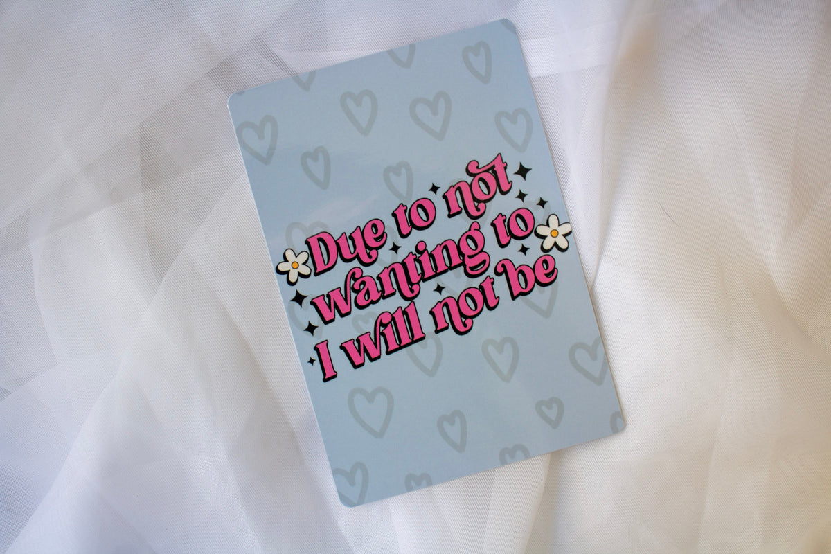 I won't be Kindle Insert
