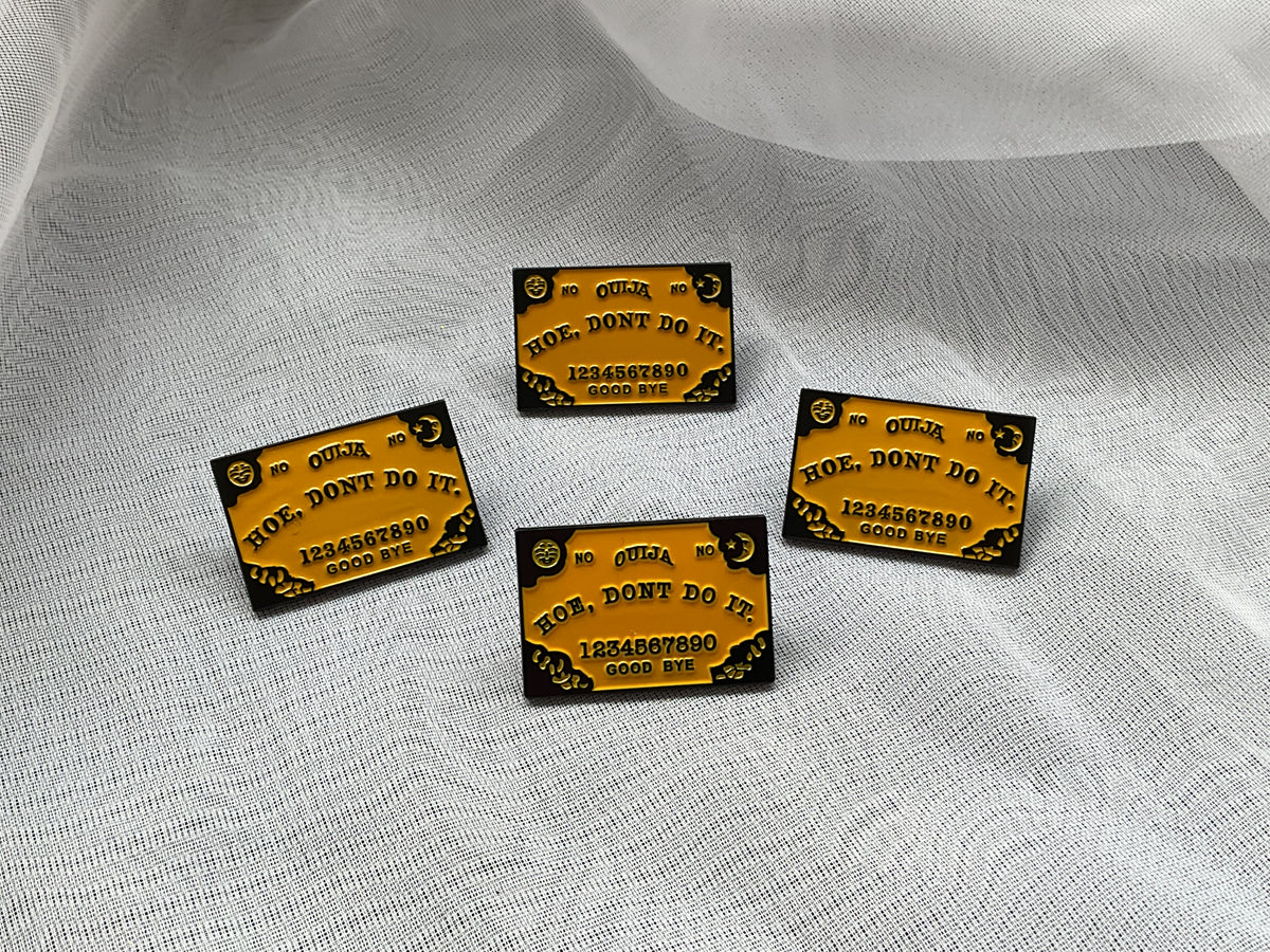 Funny Ouija Board Pin
