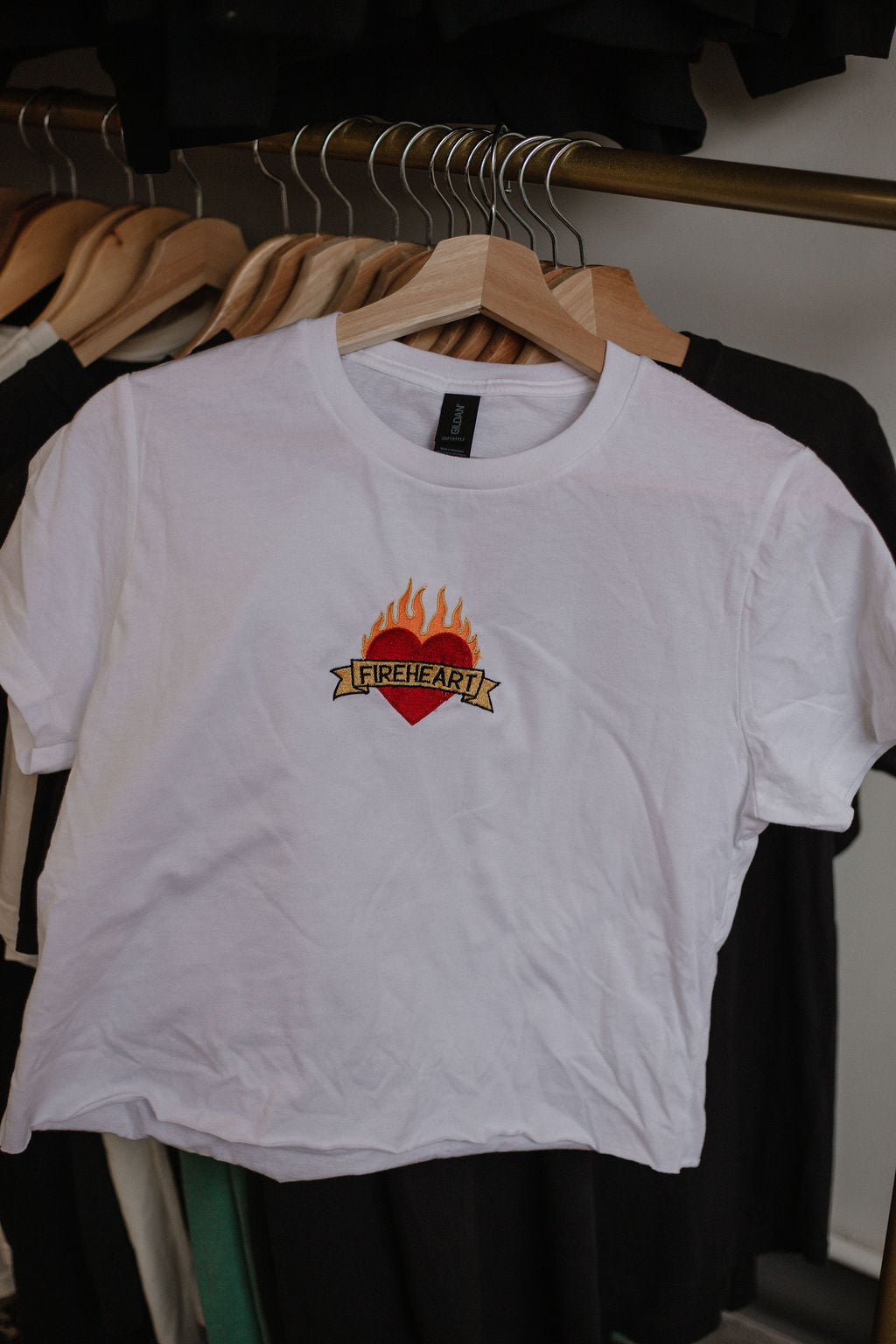 Fireheart Cropped Tee