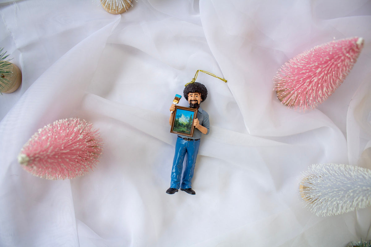 Bob Ross Ornament