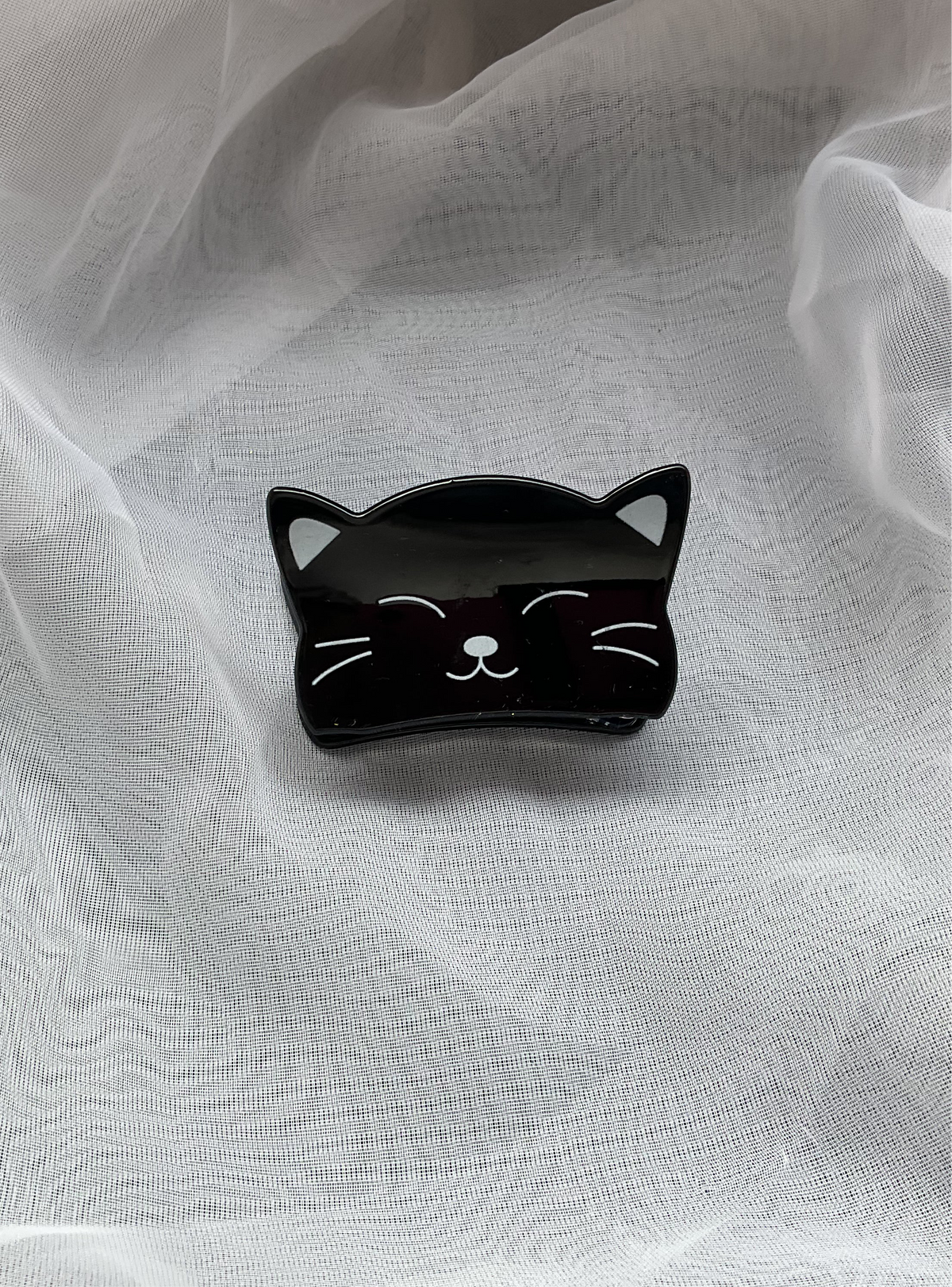 Black Cat Hair Clip
