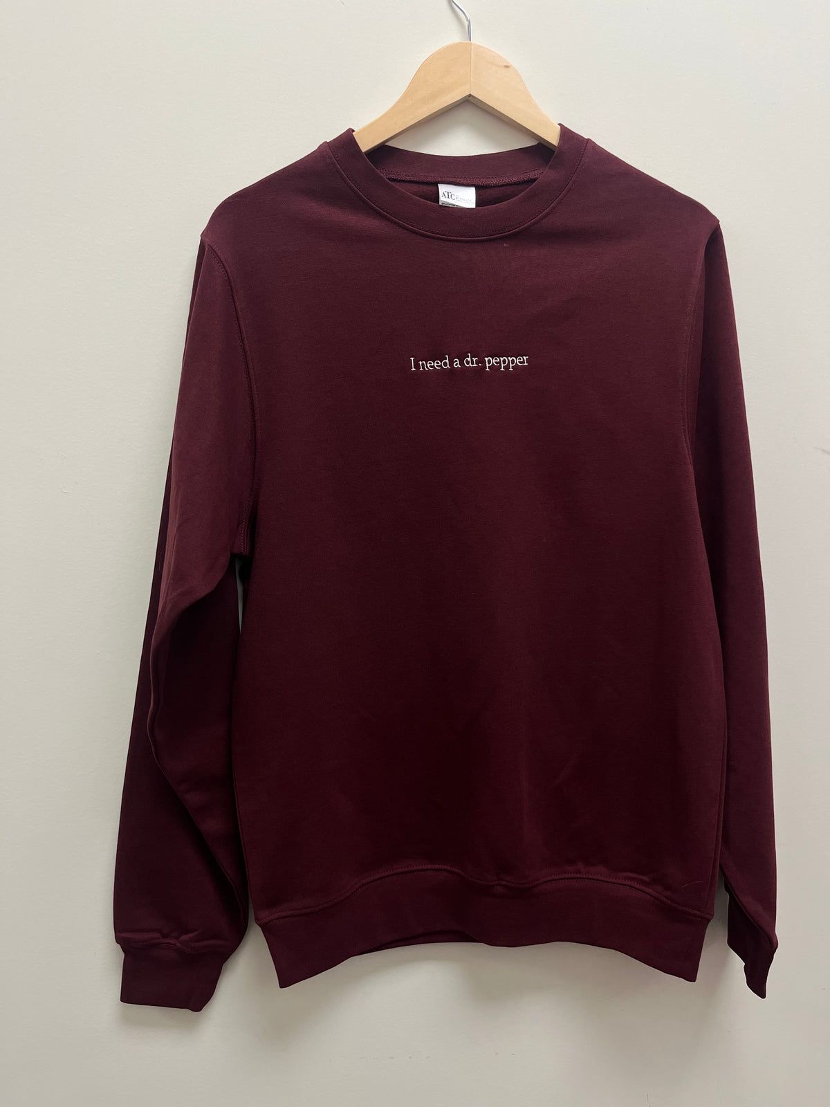 I need a Dr. Pepper Crewneck
