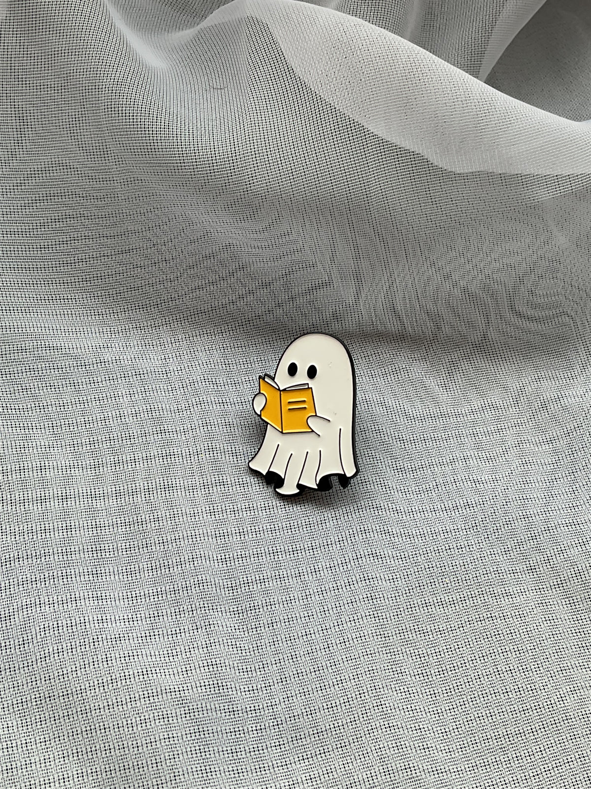 Bookish Ghost Pin