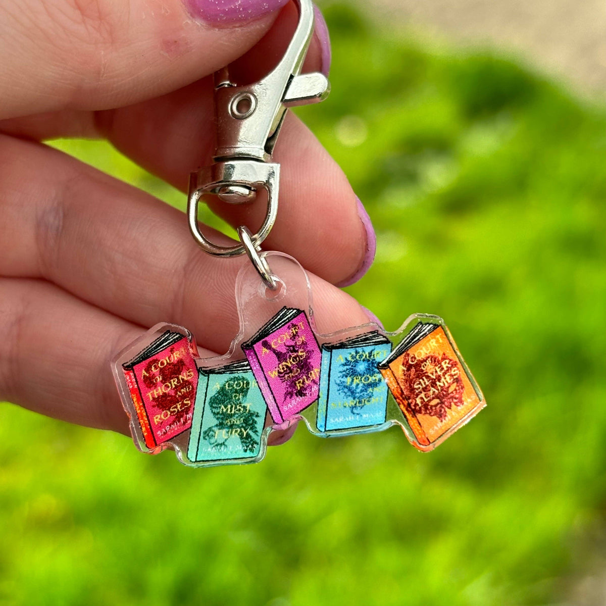 ACOTAR Series Hook Clasp Keychain