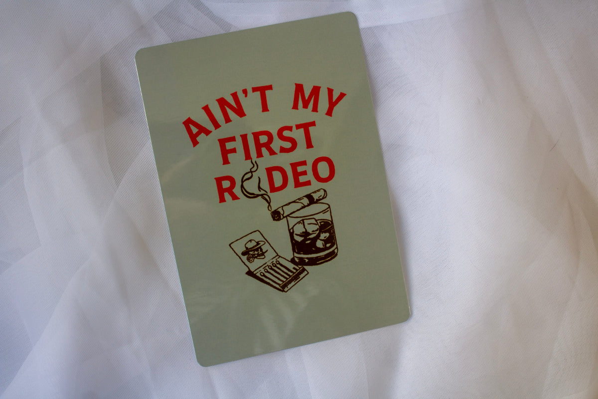 Ain't My First Rodeo Kindle Insert