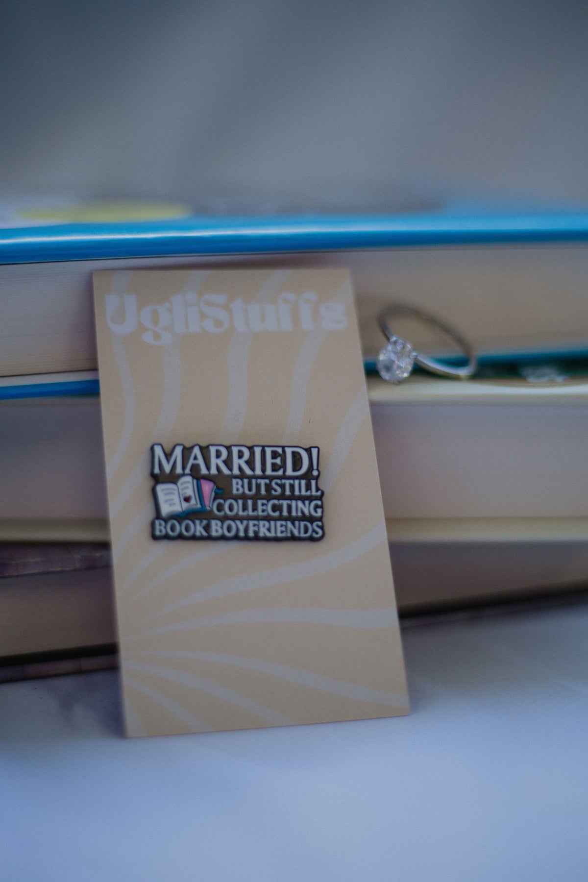 Married! But still collecting book boyfriends Pin