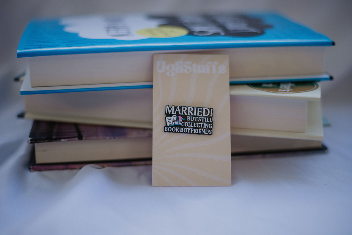 Married! But still collecting book boyfriends Pin