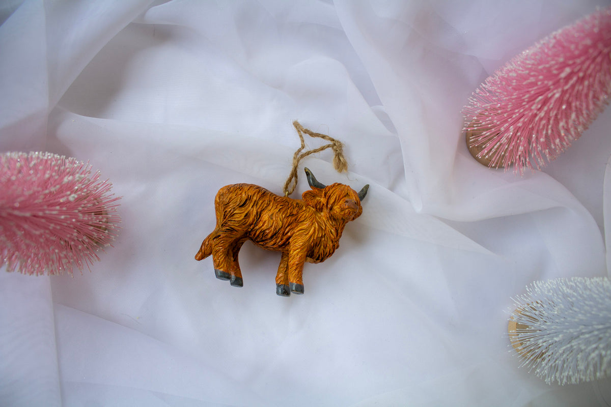 Highland Cow Ornament