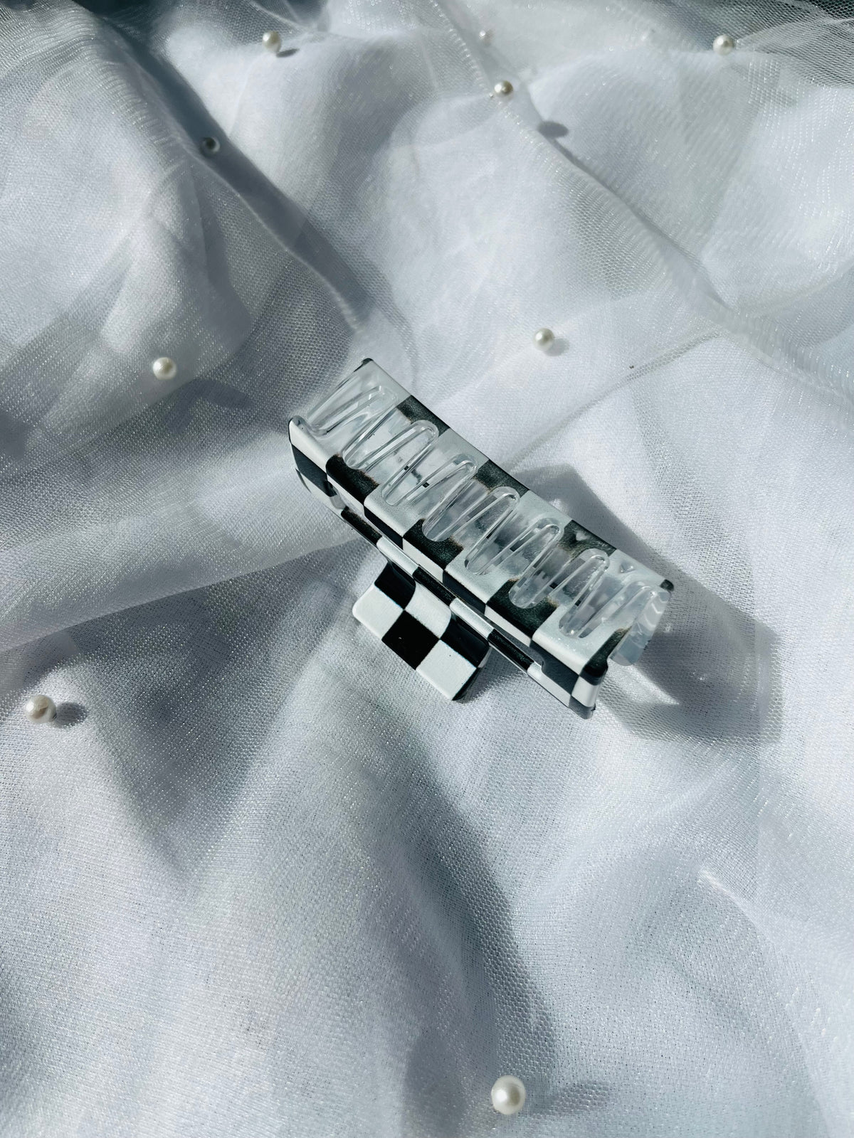Checkered Claw Clips