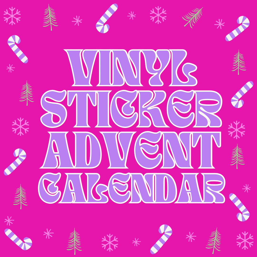 Vinyl Stickers 12-Day Advent Calendar