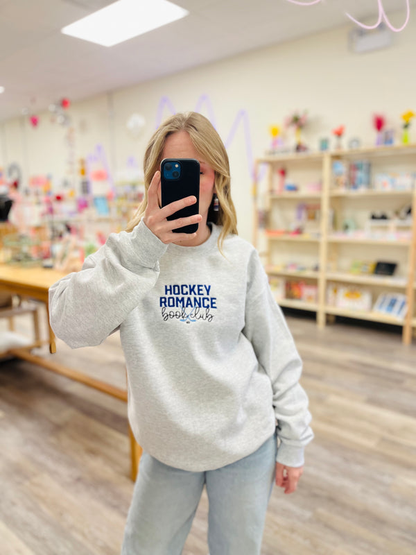 Hockey Romance Club | Embroidered Crewneck