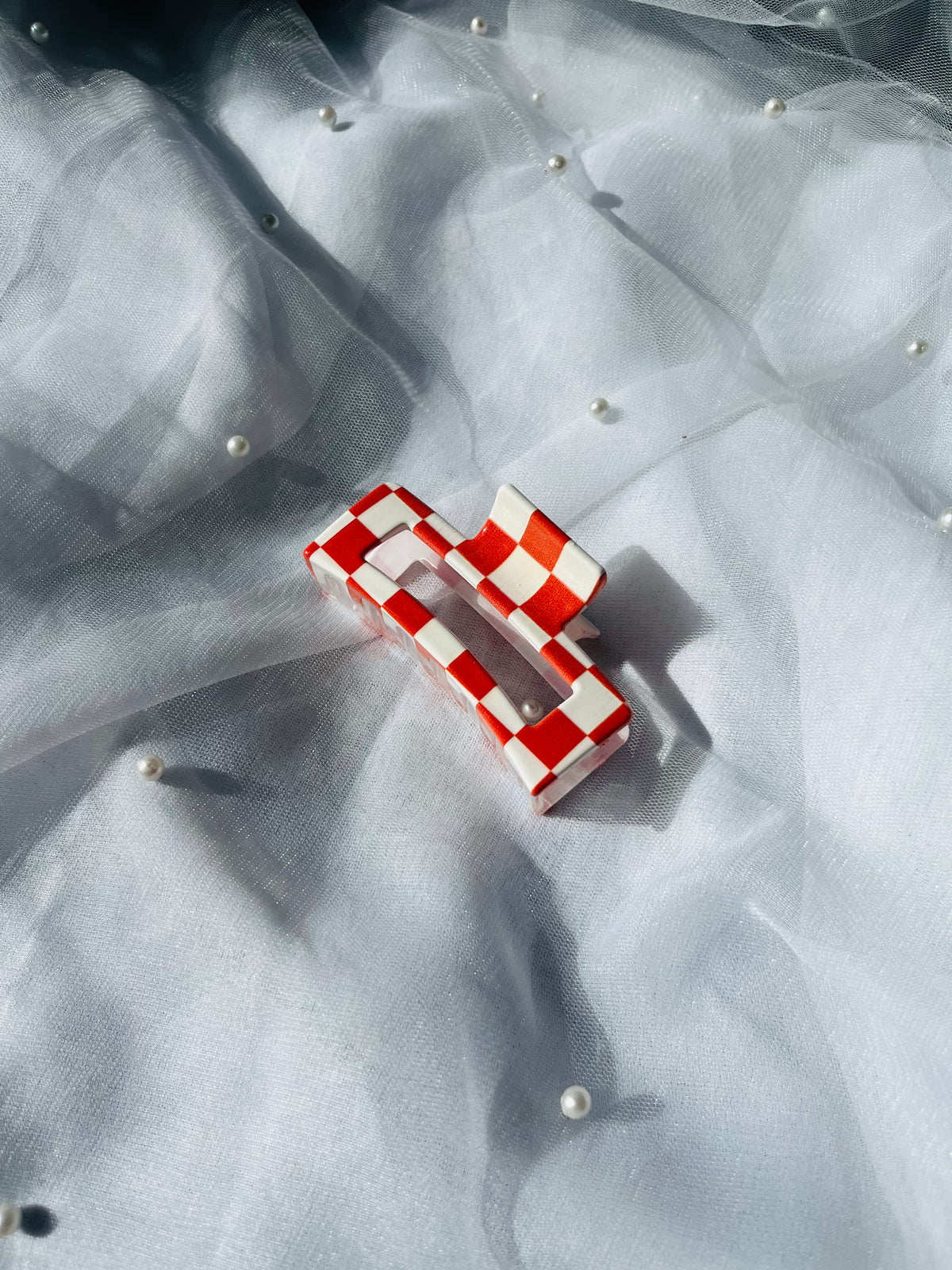 Checkered Claw Clips