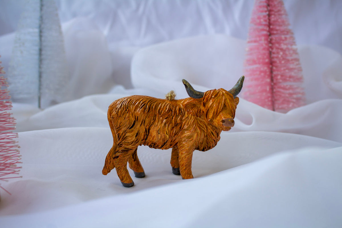 Highland Cow Ornament