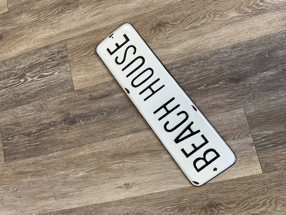 Beach House Sign