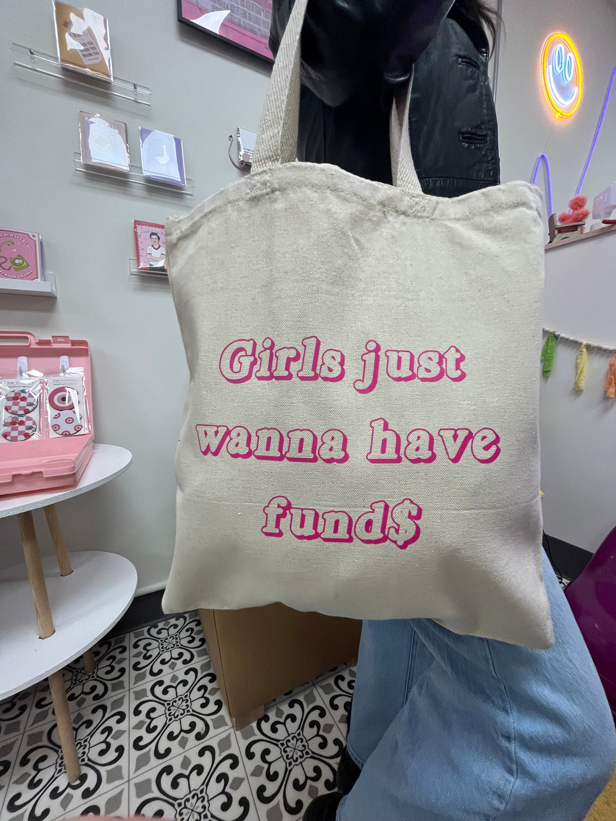 Girls Just Wanna have Funds Tote