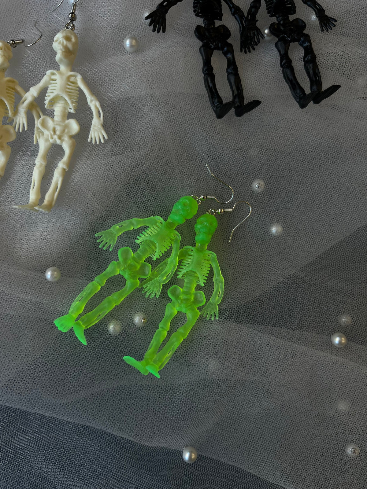 Skeleton Earrings