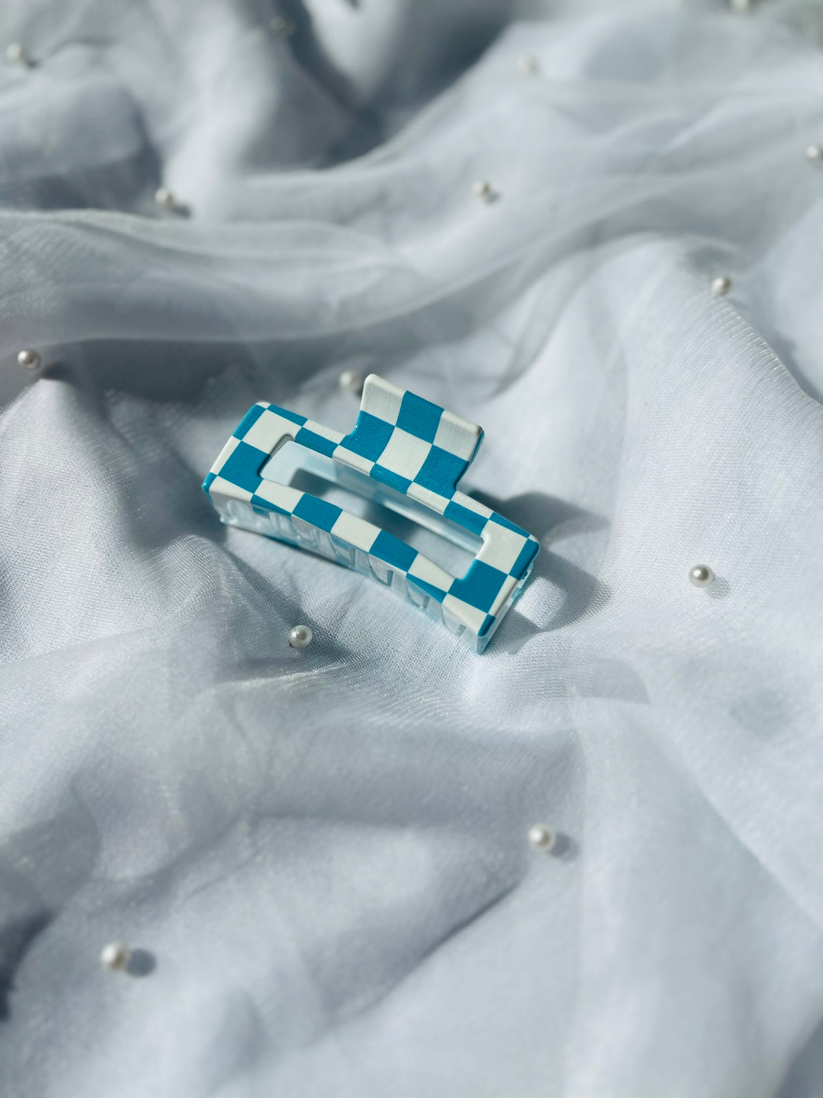 Checkered Claw Clips