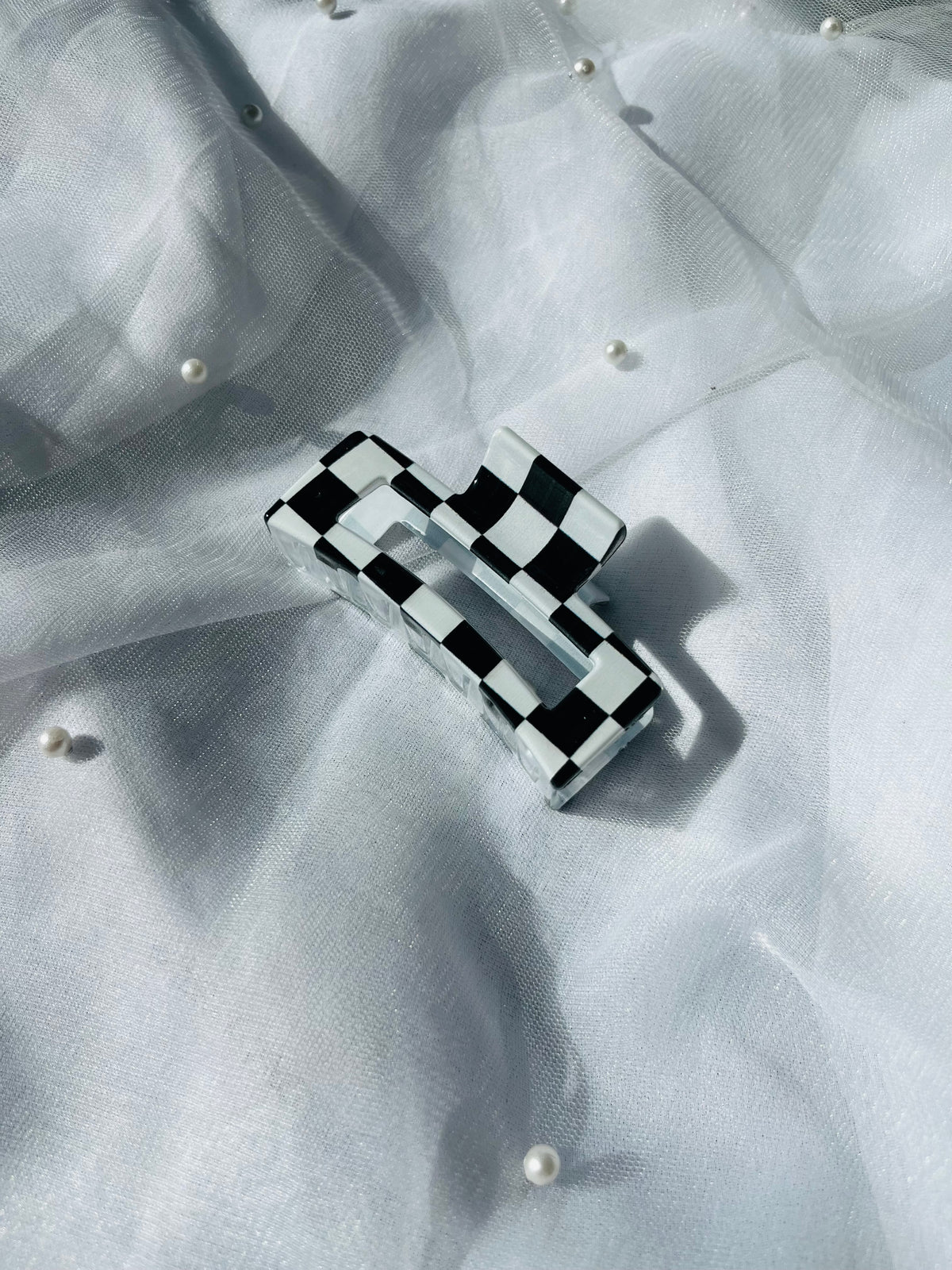 Checkered Claw Clips