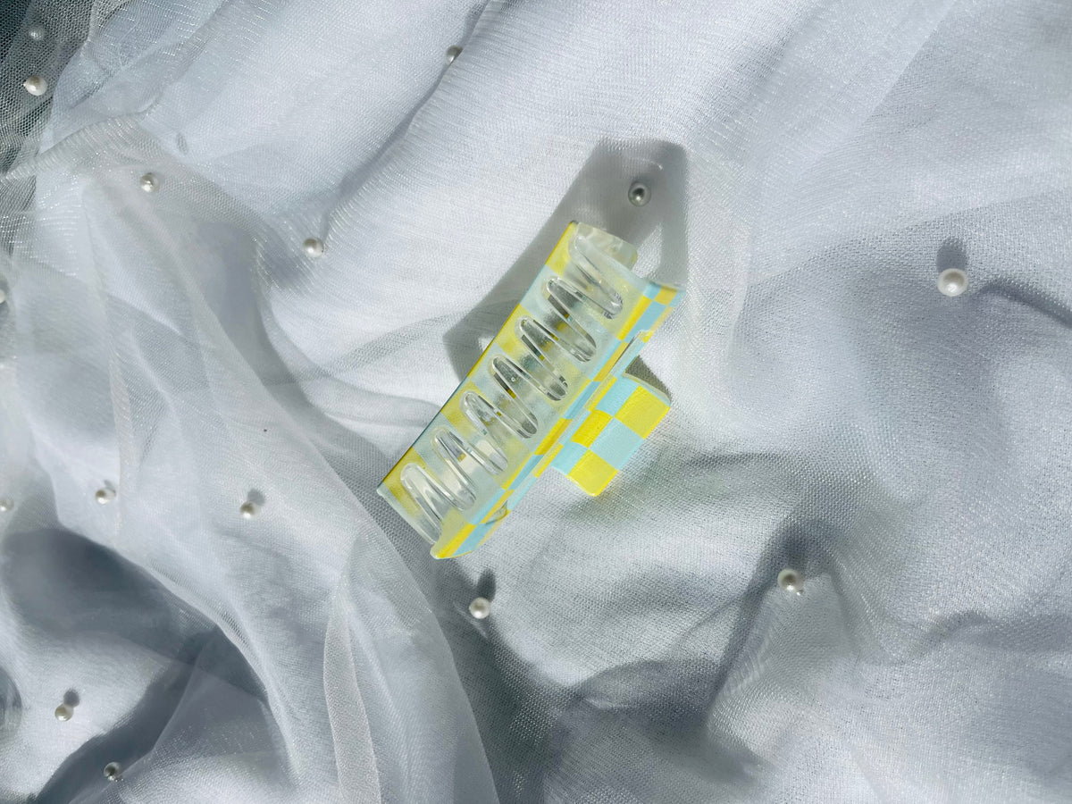 Checkered Claw Clips