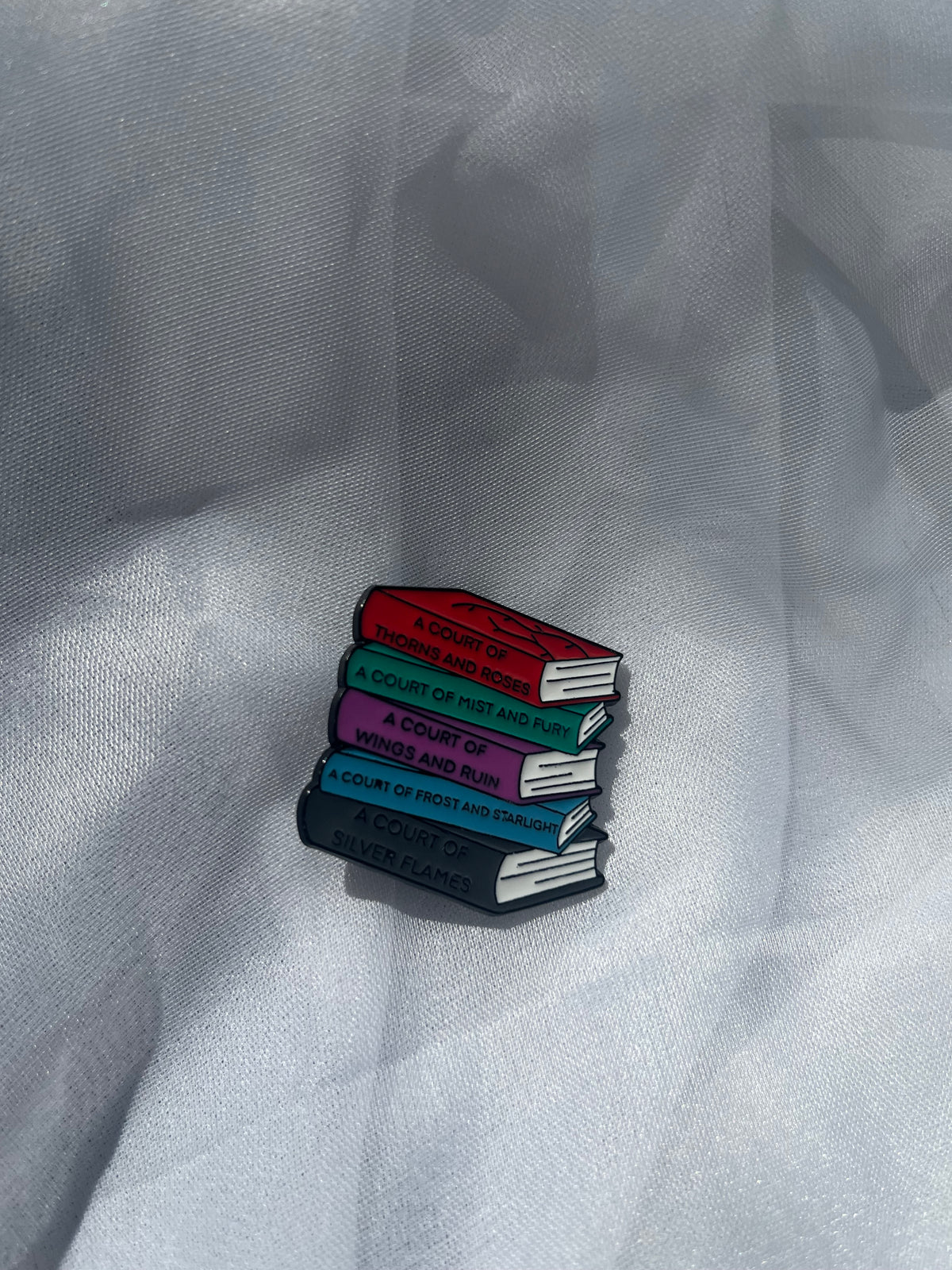 ACOTAR Large Book Stack Pin