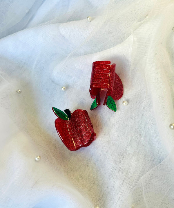 Little Apple Hair Clip