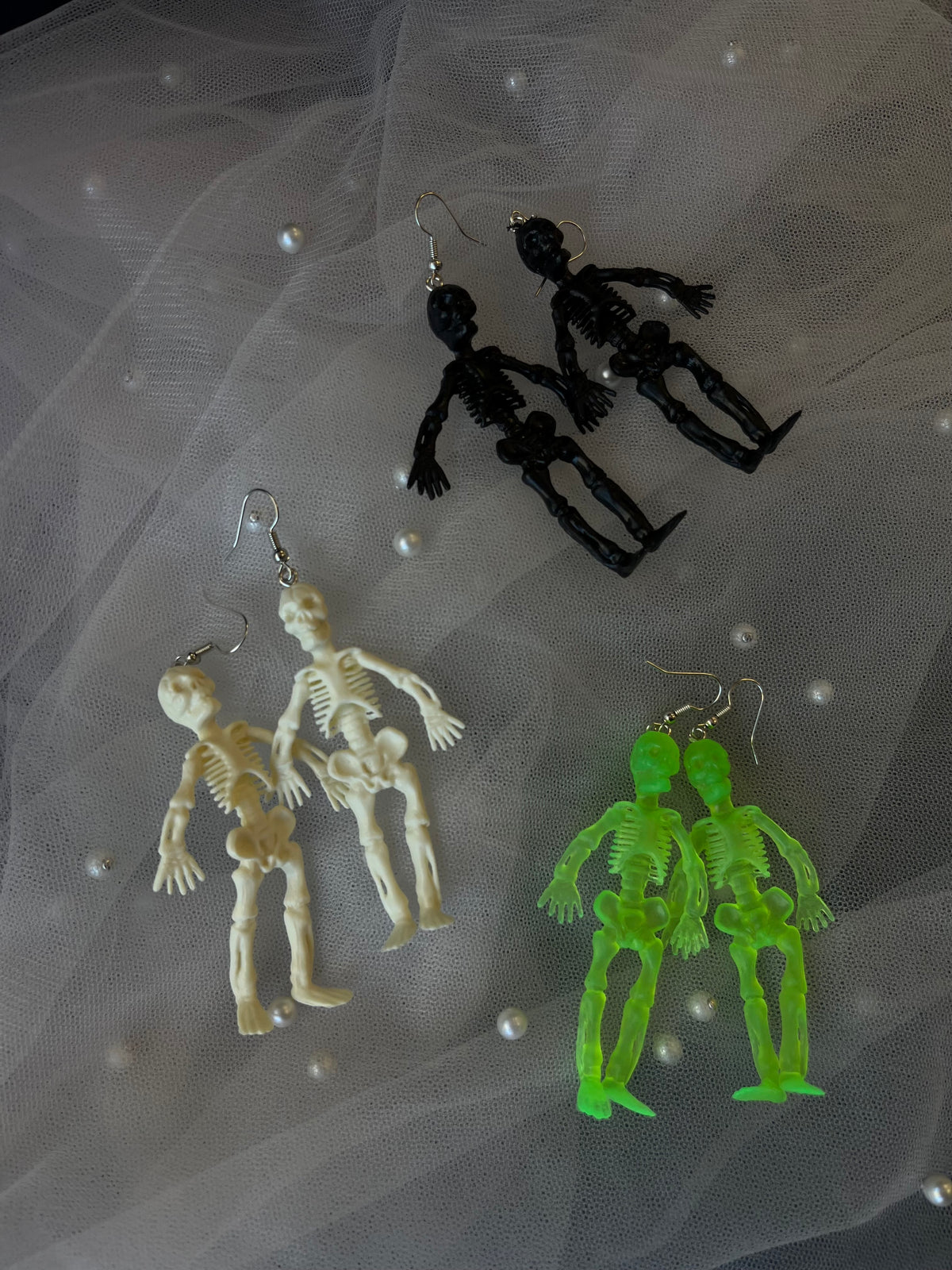 Skeleton Earrings