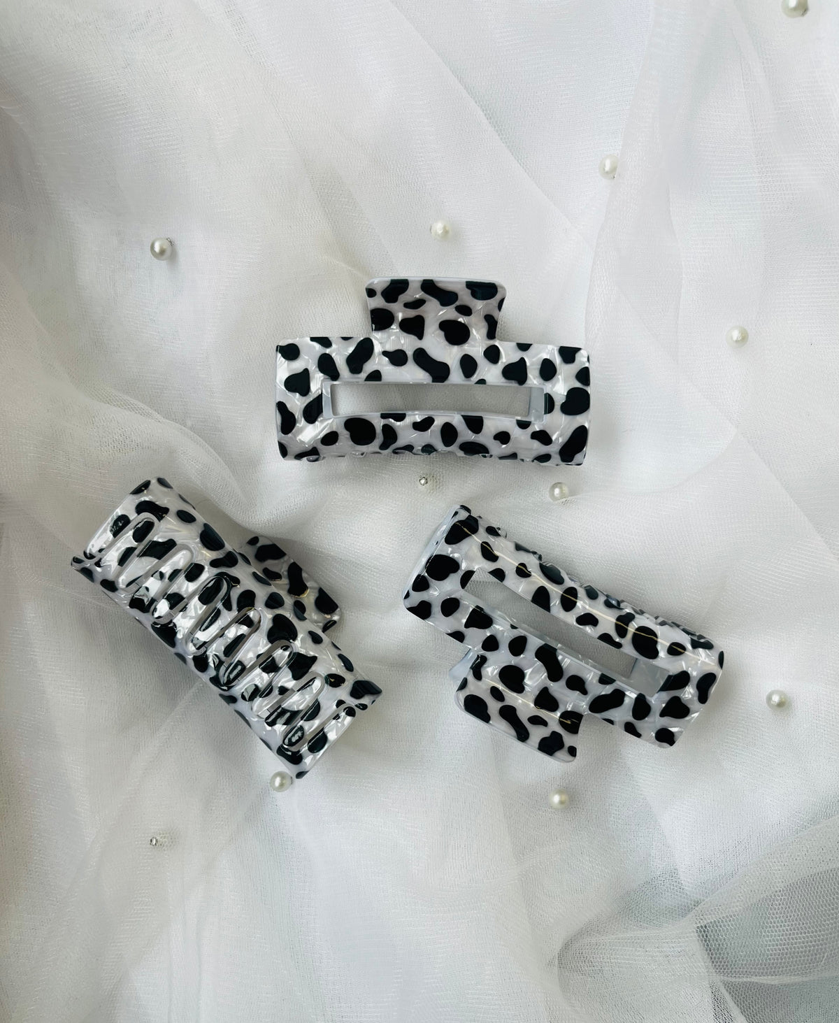 Cow Print Clip