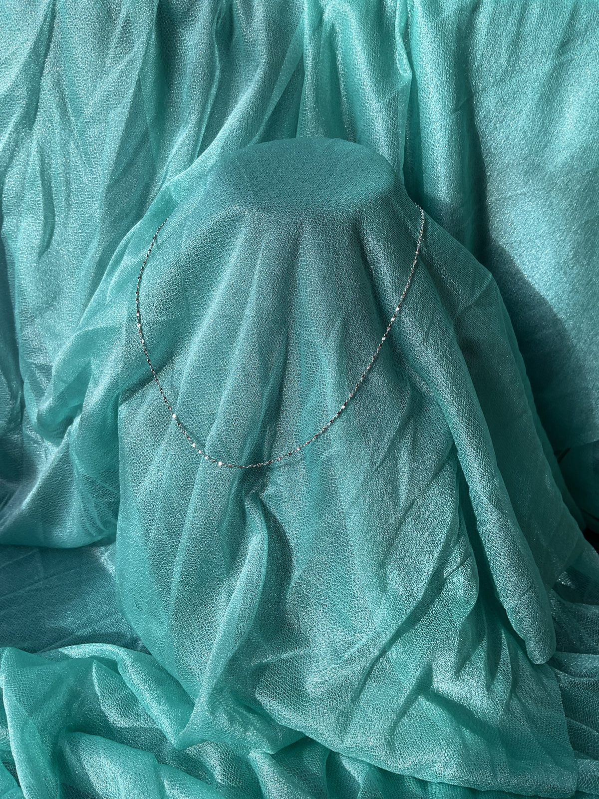 Mirror Chain Necklace - Sterling Silver