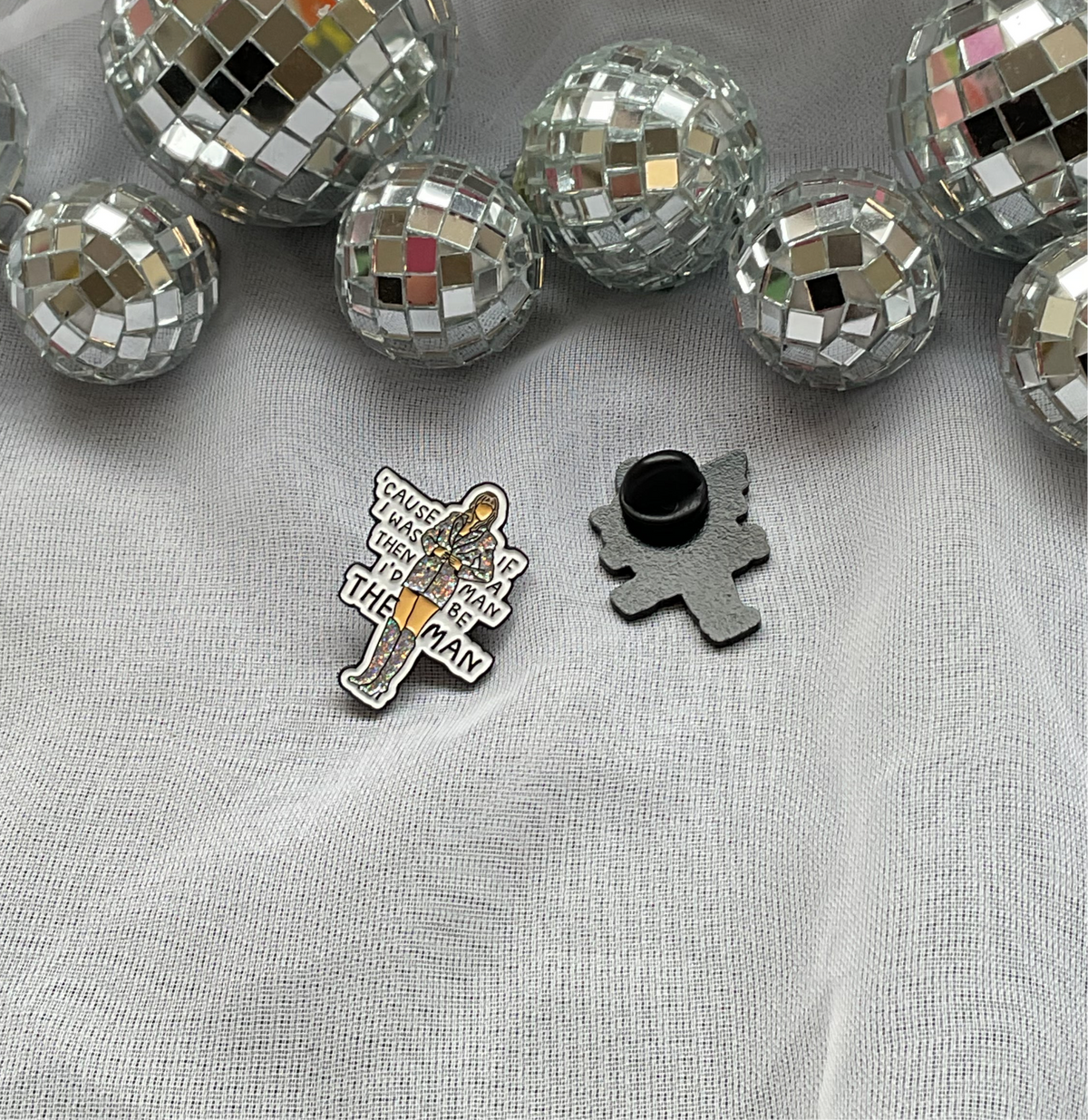 The Man - Swiftie Enamel Pin