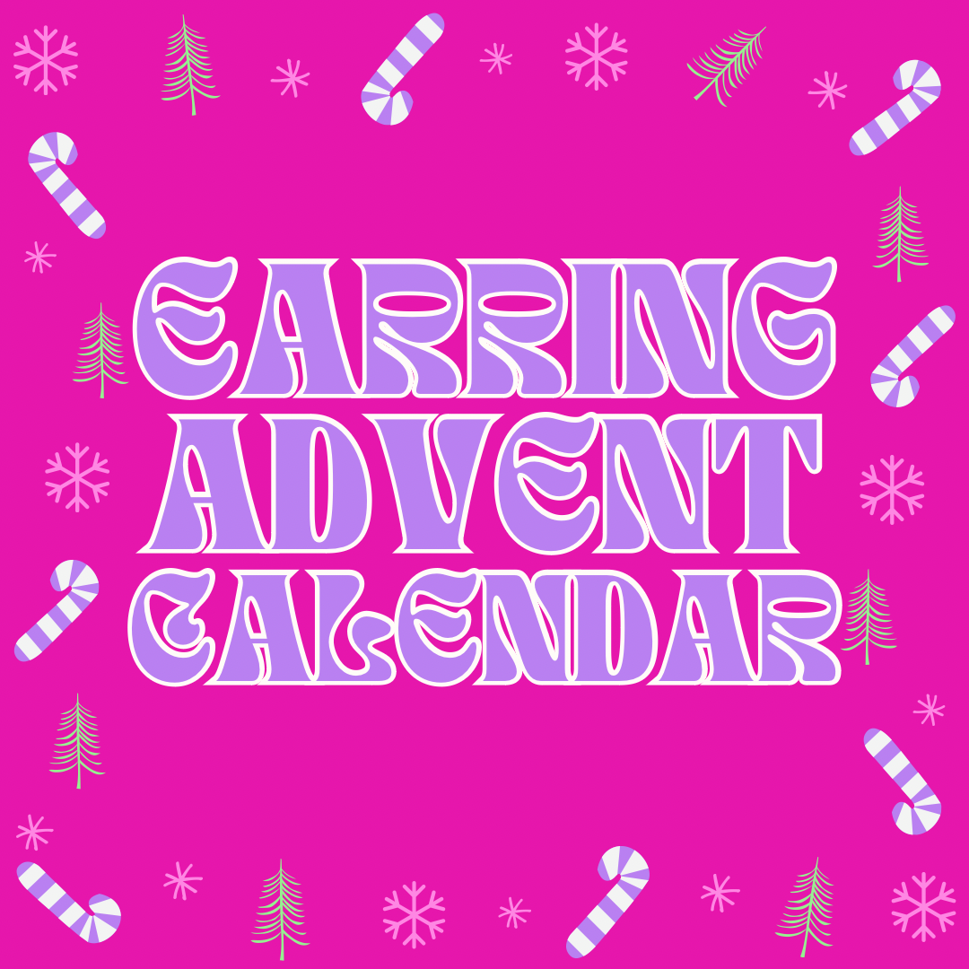 Funky Earrings 12-Day Advent Calendar