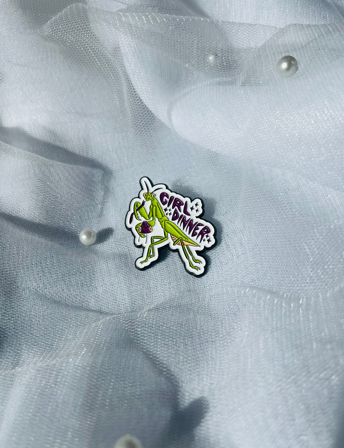Girl Dinner | Enamel Pin