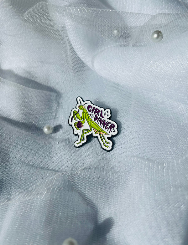 Girl Dinner | Enamel Pin