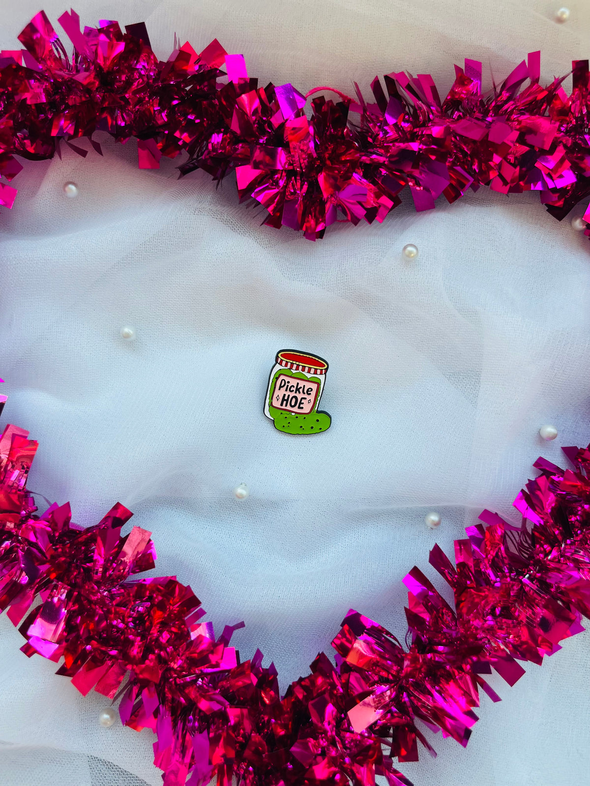Pickle Hoe | Enamel Pin