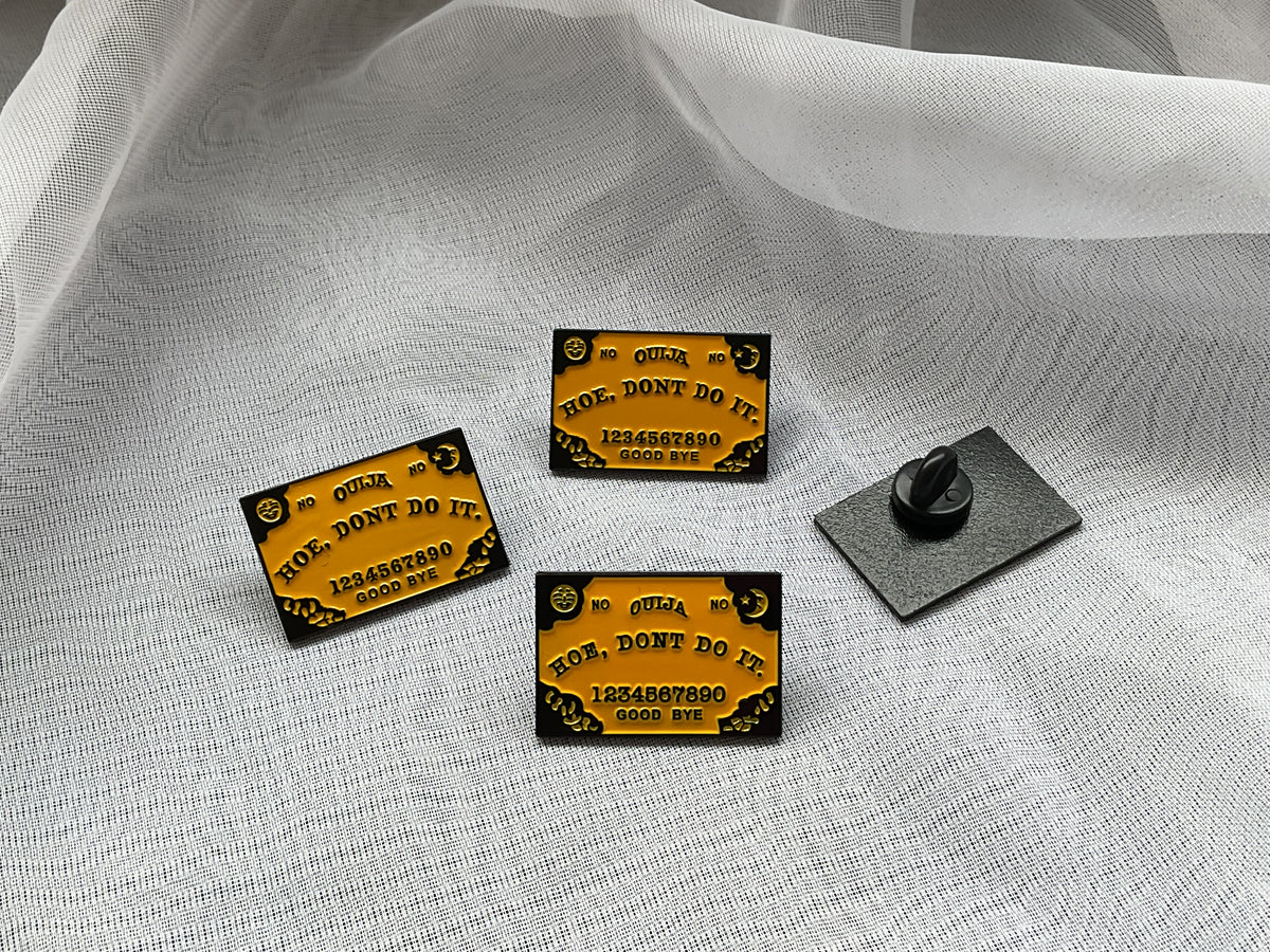 Funny Ouija Board Pin