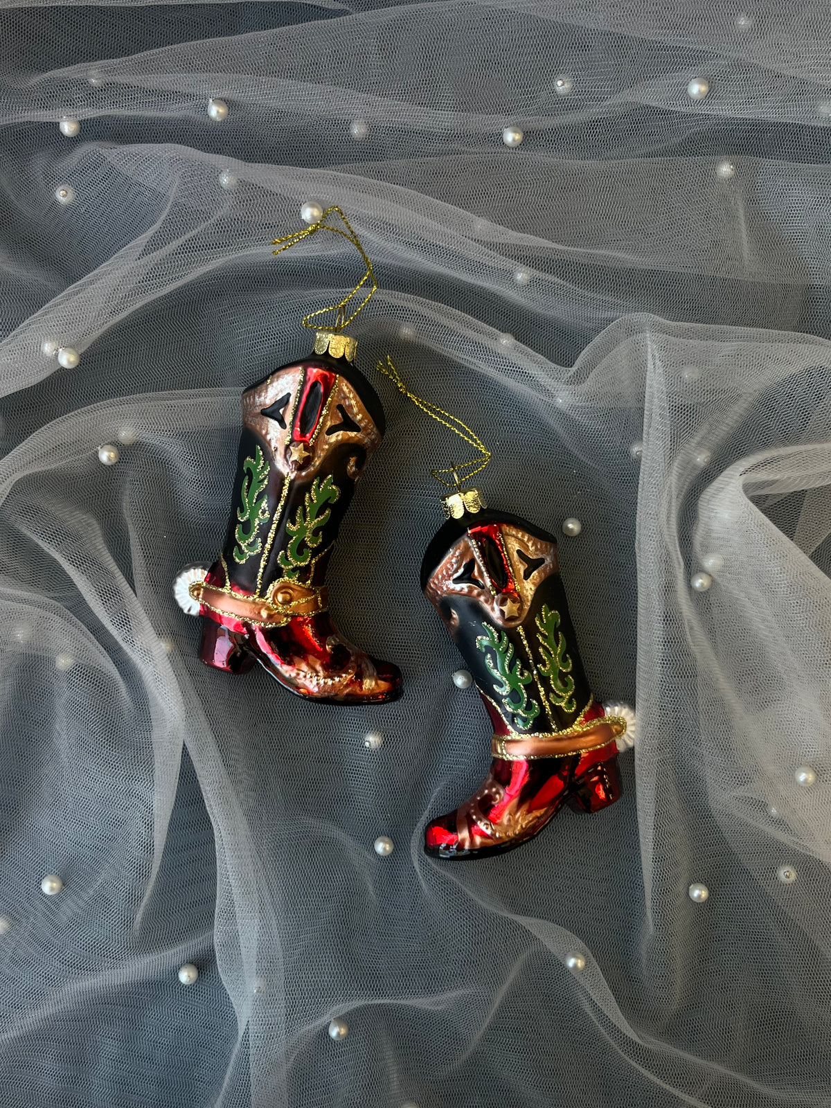 Cowboy Boot Ornament