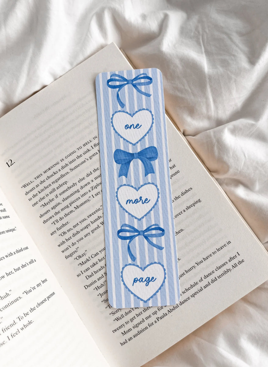 One More Chapter Bookmark