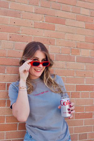 I need a Diet Coke | Embroidered Tee