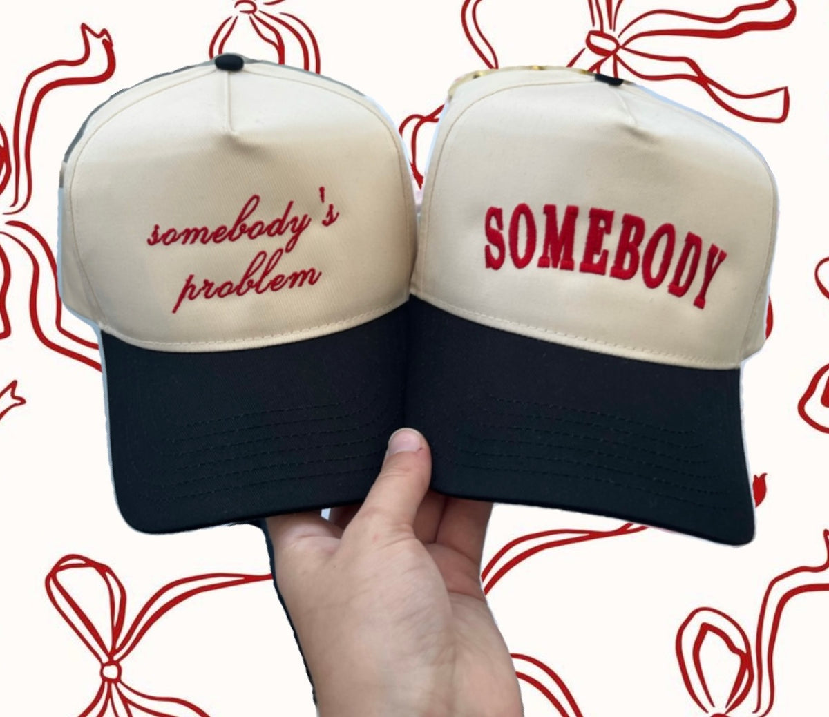 Somebody’s Problem & Somebody Embroidered Hats