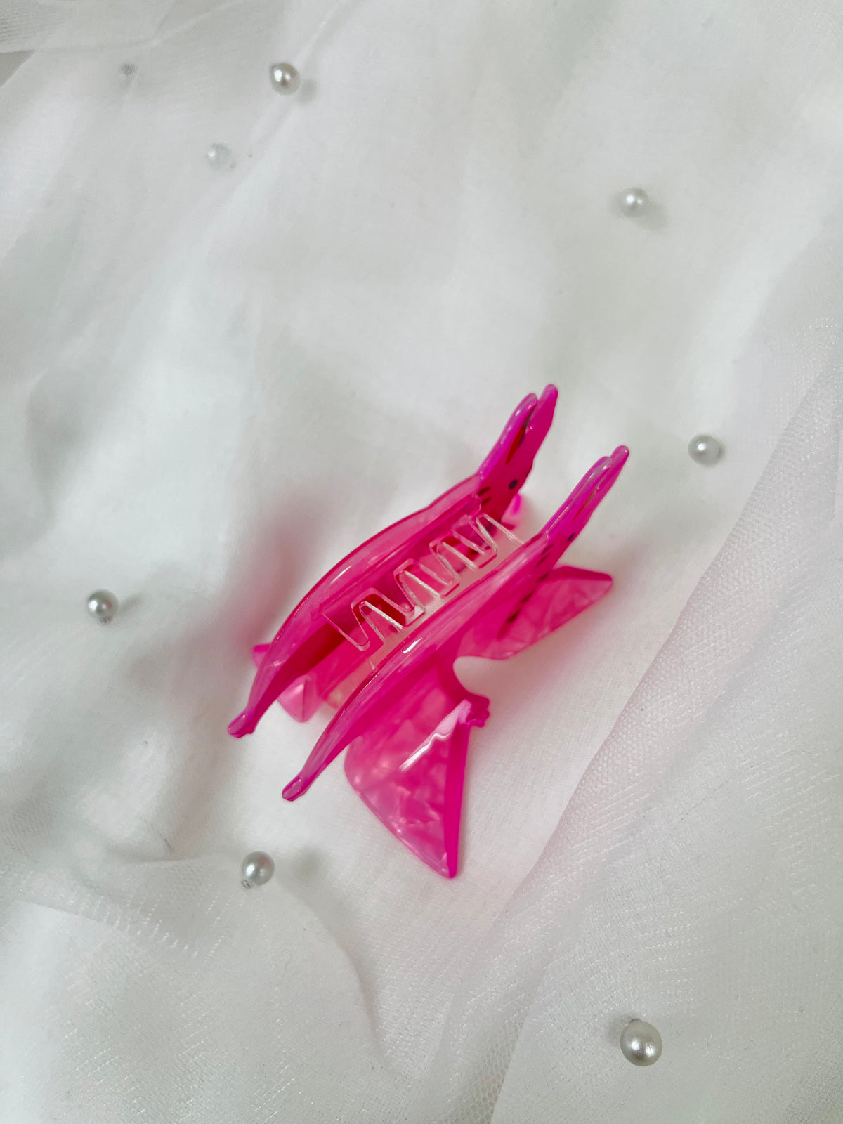 Pink Pterodactyl | Hair Clip