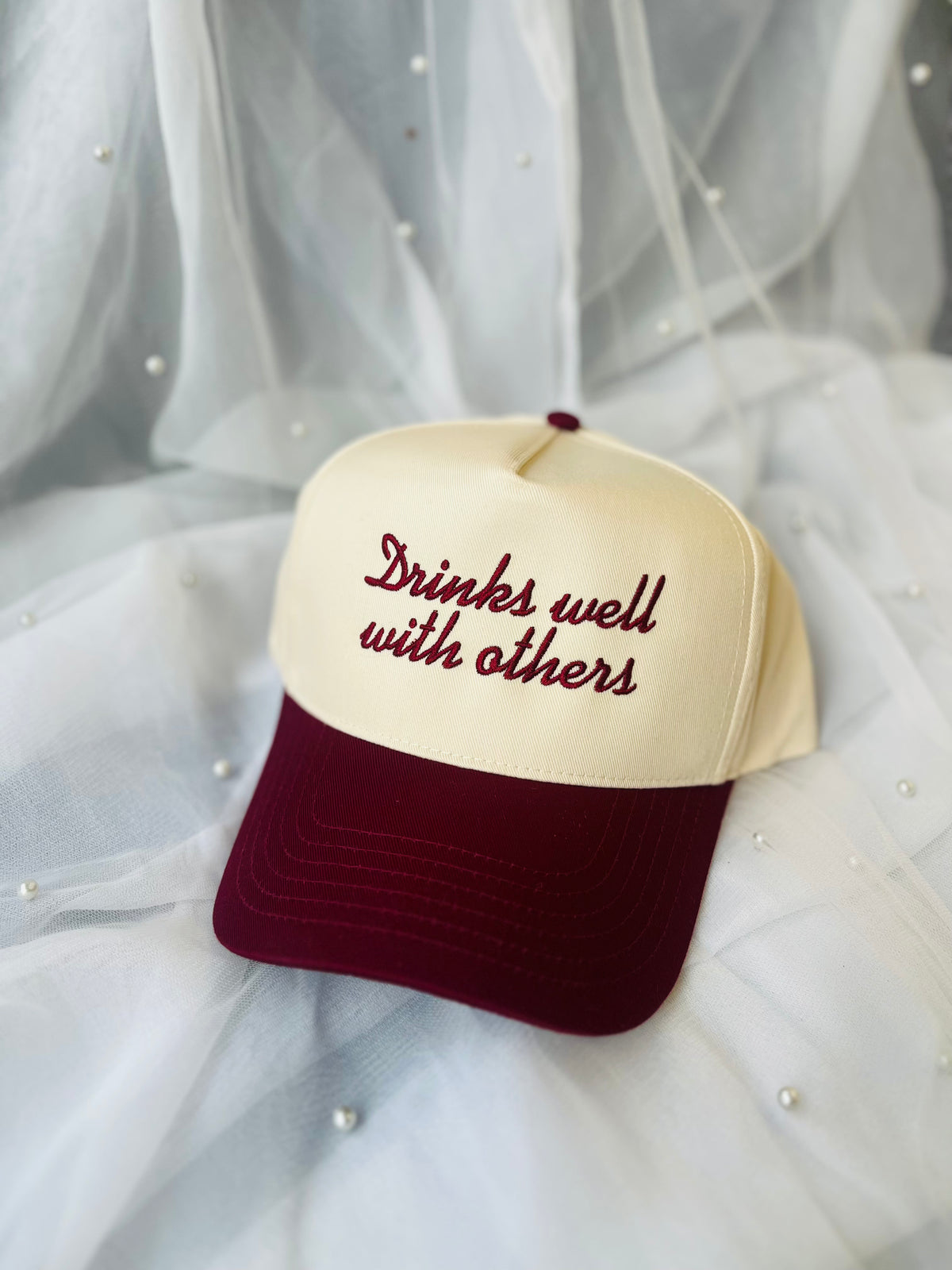 Drinks Well With Others | Embroidered Hat
