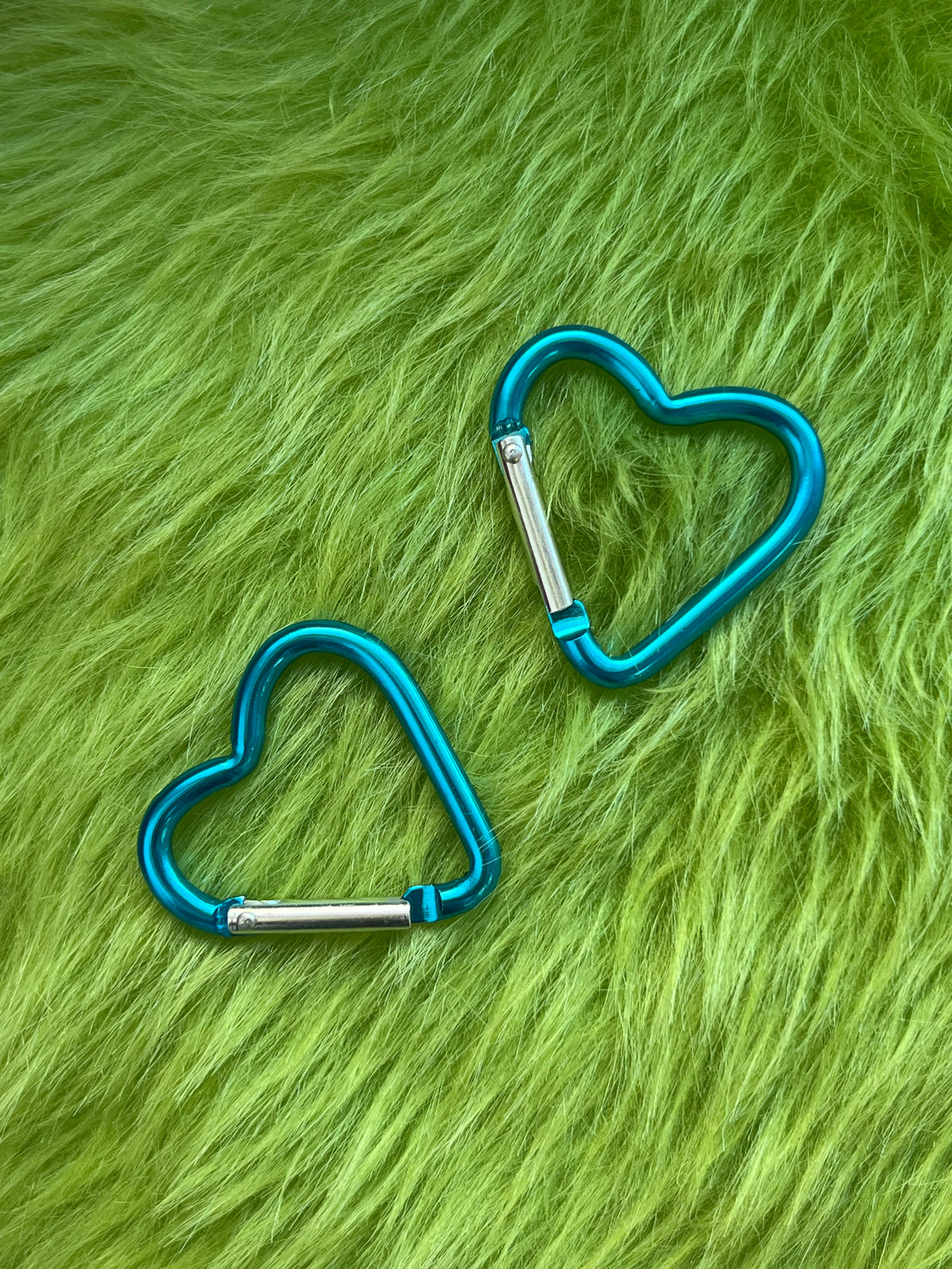 Heart Carabiners Keychain Clip