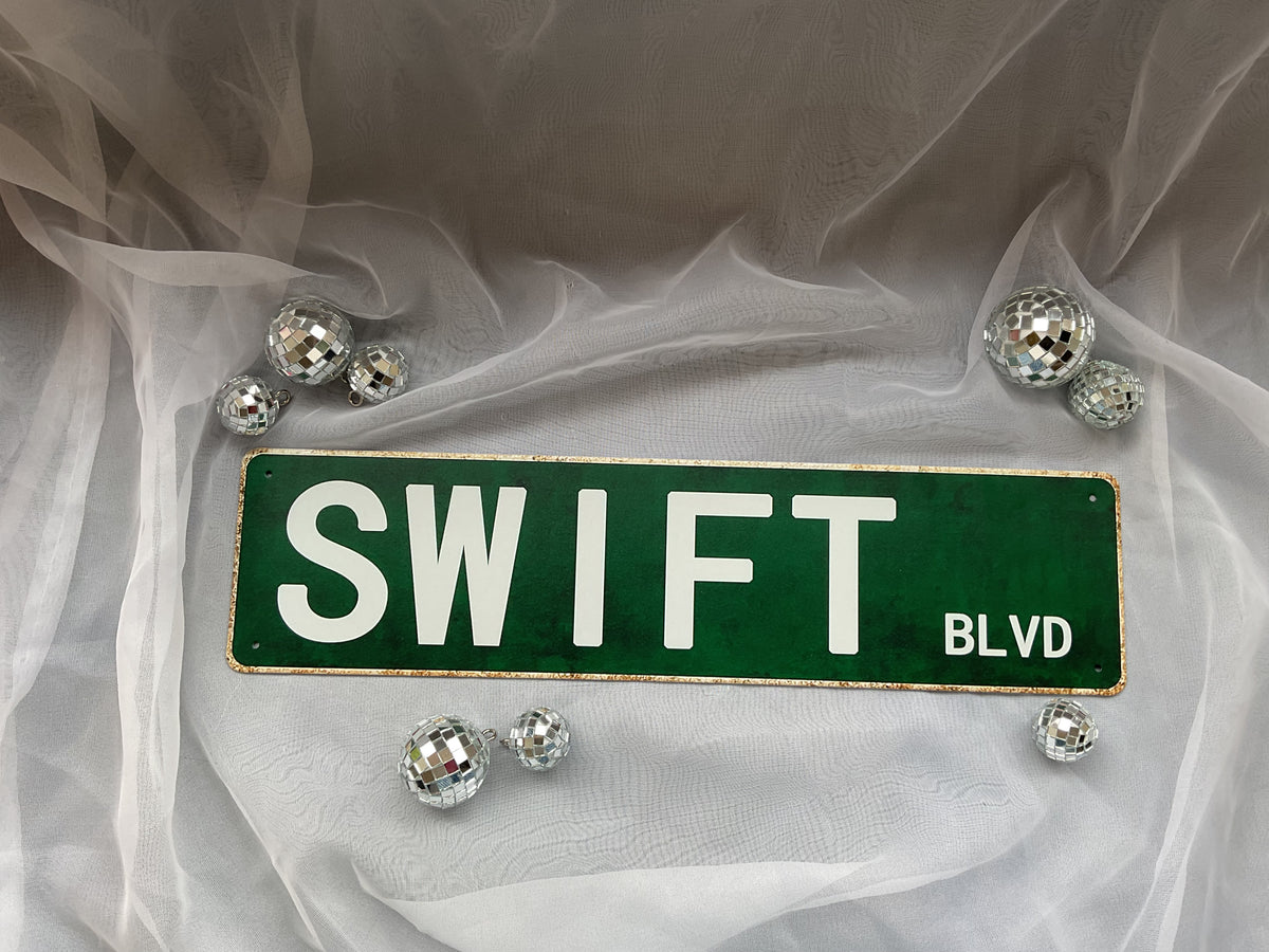 SWIFT Blvd - Tin Sign