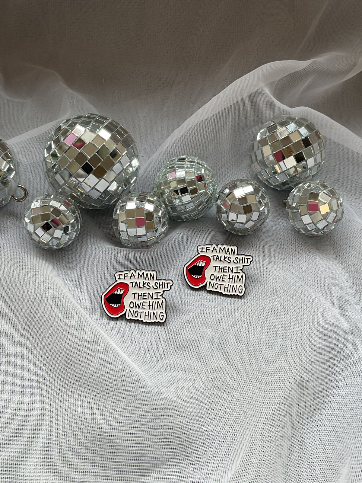 If A Man Talks Shit - Swiftie Enamel Pin