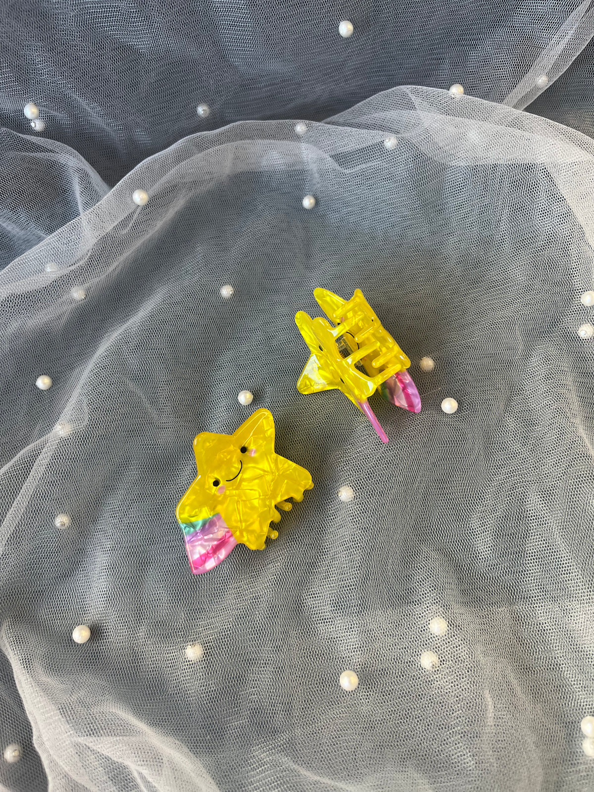 Shooting Star Claw Clip | Mini Hair Clip